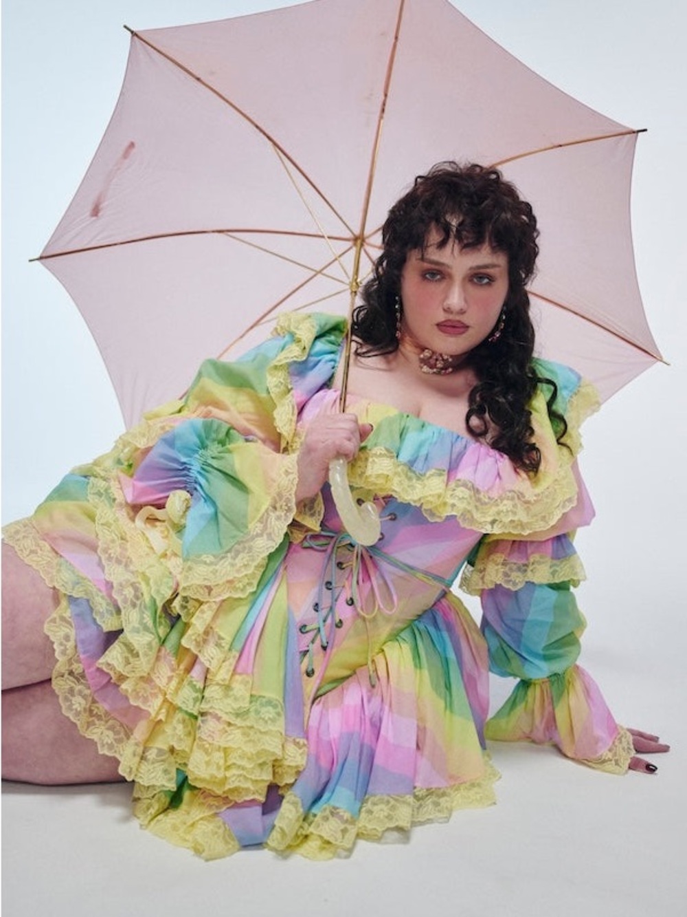 Selkie end of the rainbow past life dress